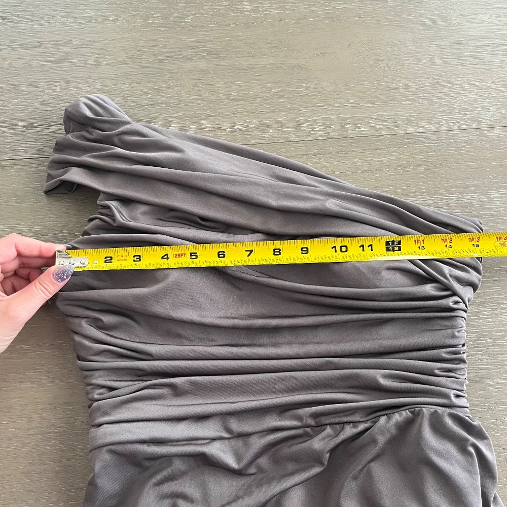 Shoulder Ruched Dress - Picture 9 of 12